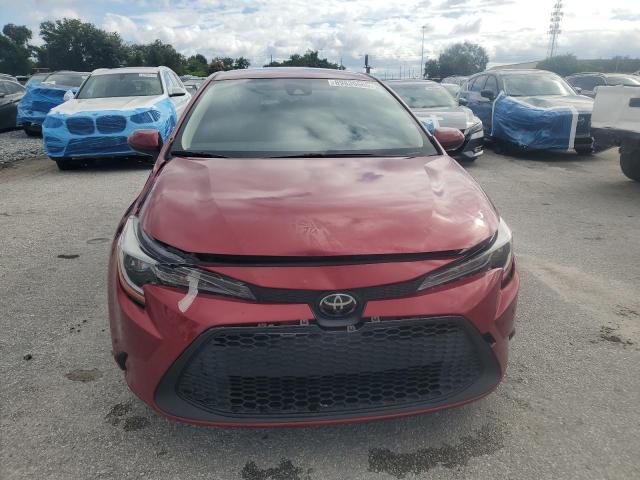 JTDEPMAE4NJ212677 - 2022 TOYOTA COROLLA LE 红色 照片 5