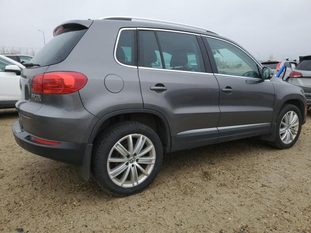 WVGJV3AX8EW606455 - 2014 VOLKSWAGEN TIGUAN S GRAY photo 3