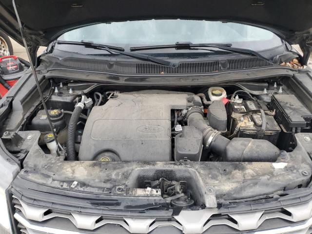 1FM5K8D83HGD51143 - 2017 FORD EXPLORER XLT رمادي صورة 12