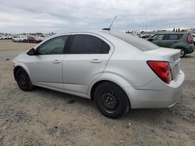 1G1JA5SG9F4127610 - 2015 CHEVROLET SONIC LS SILVER photo 2