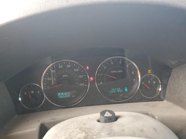 1J8HG48K66C272435 - 2006 JEEP COMMANDER Կարմիր լուսանկար 9