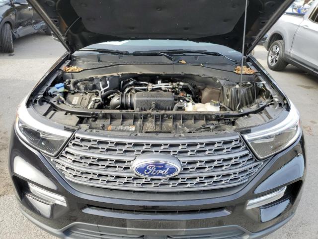 1FMSK8DH2PGB33566 - 2023 FORD EXPLORER XLT BLACK photo 12