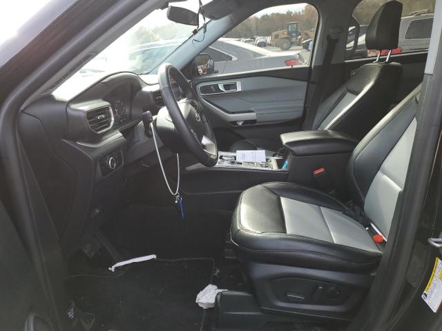 1FMSK8DH2PGB33566 - 2023 FORD EXPLORER XLT BLACK photo 7