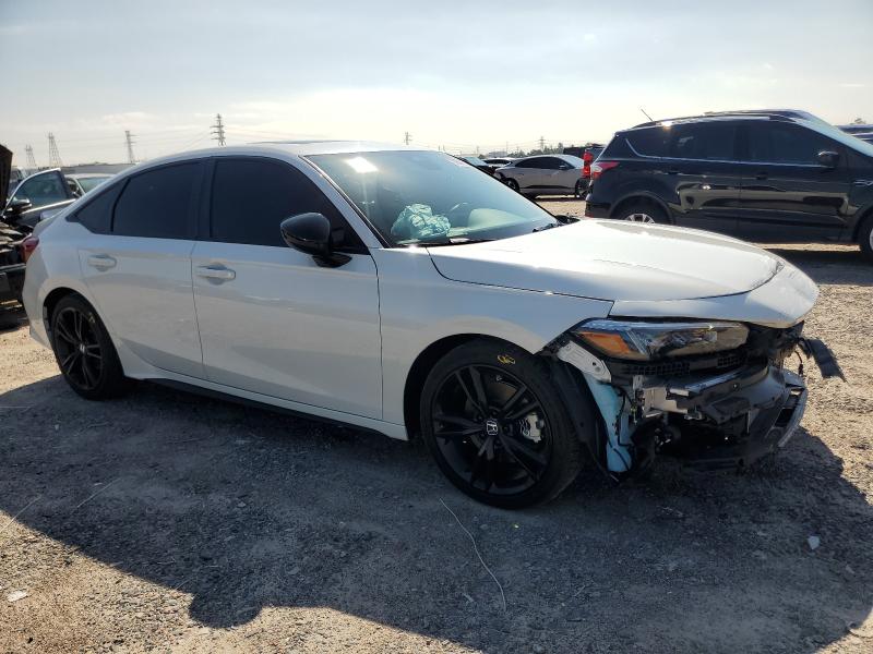 2HGFE1E53SH477124 - 2025 HONDA CIVIC SI WHITE photo 4