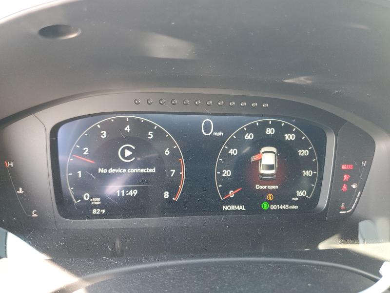 2HGFE1E53SH477124 - 2025 HONDA CIVIC SI WHITE photo 9