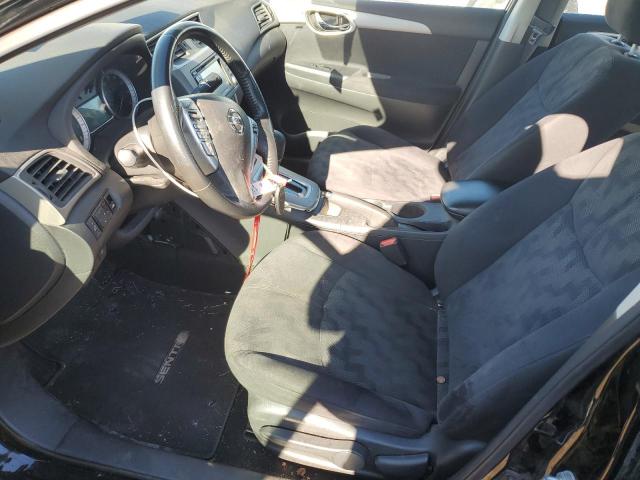 3N1AB7AP7DL681756 - 2013 NISSAN SENTRA S BLACK photo 7