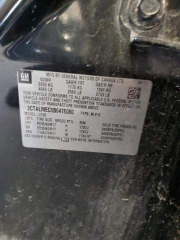 2CTALMEC6B6476080 - 2011 GMC TERRAIN SLE 黑色 照片 13