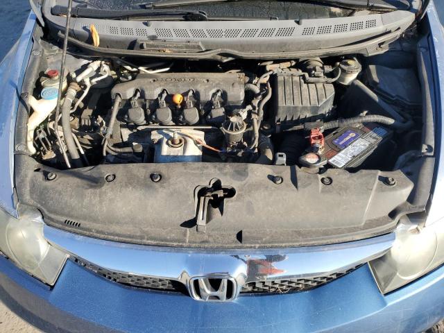 2HGFA1F81AH533158 - 2010 HONDA CIVIC EX BLUE photo 11