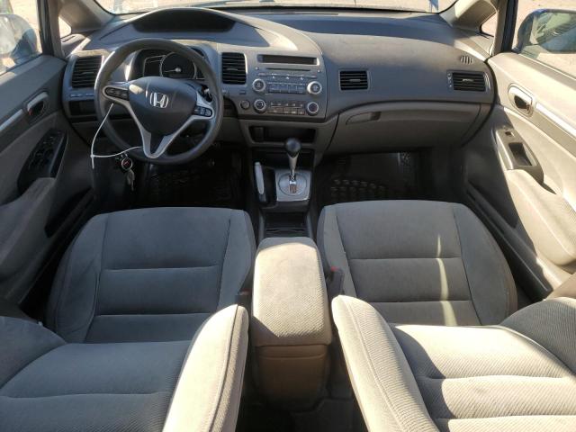 2HGFA1F81AH533158 - 2010 HONDA CIVIC EX BLUE photo 8