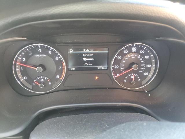 3KPF24AD8NE459062 - 2022 KIA FORTE FE BLUE photo 9