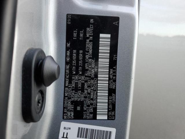 5TDBZRBH4LS502842 - 2020 TOYOTA HIGHLANDER L Gümüş foto 13