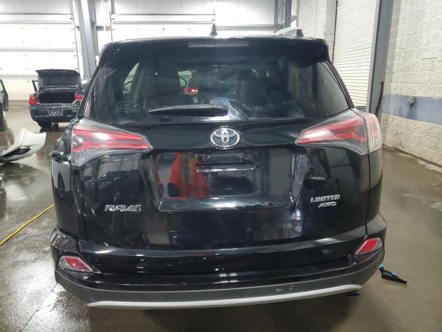 2T3DFREV4GW462849 - 2016 TOYOTA RAV4 LIMITED BLACK photo 6