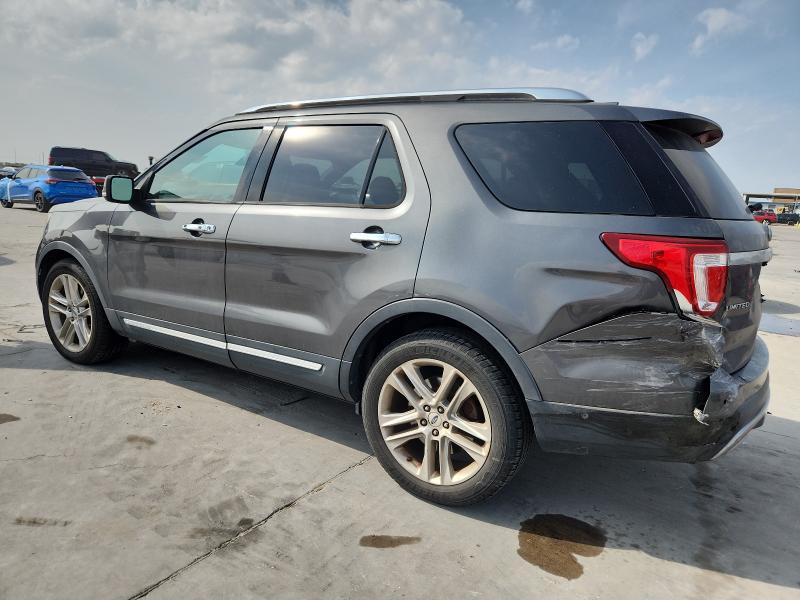 1FM5K7F83HGC61207 - 2017 FORD EXPLORER LIMITED 灰色 照片 2