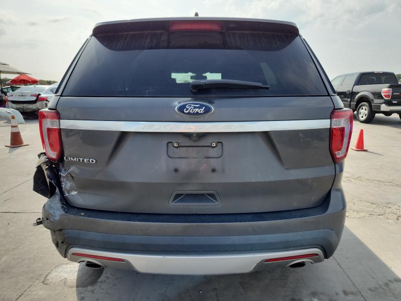 1FM5K7F83HGC61207 - 2017 FORD EXPLORER LIMITED 灰色 照片 6