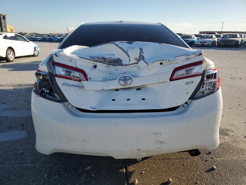 4T1BF1FK3EU442742 - 2014 TOYOTA CAMRY L WHITE photo 6