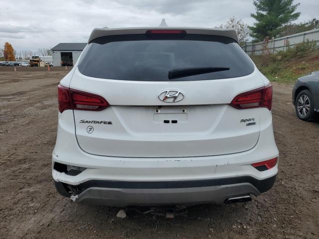 5XYZUDLB8JG536576 - 2018 HYUNDAI SANTA FE S WHITE photo 6