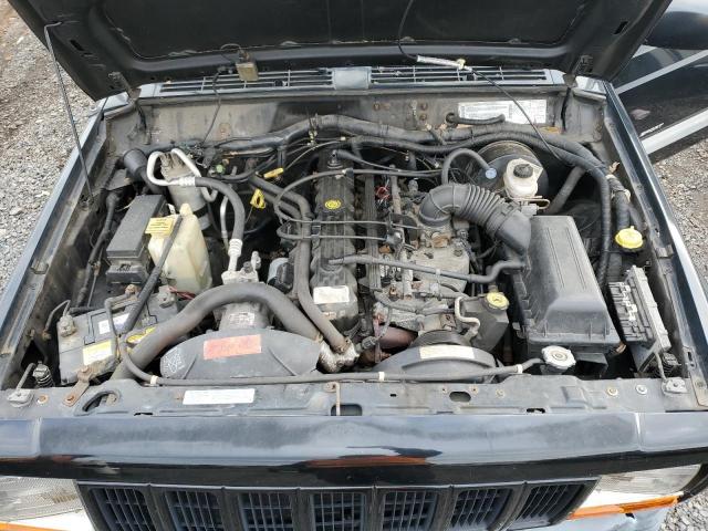 1J4FF48S91L620474 - 2001 JEEP CHEROKEE SPORT 黑色 照片 12