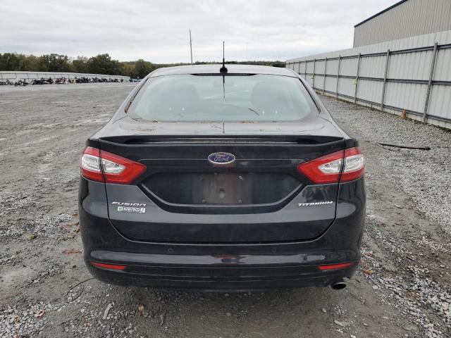 3FA6P0SU5ER299259 - 2014 FORD FUSION TITANIUM PHEV BLACK photo 6