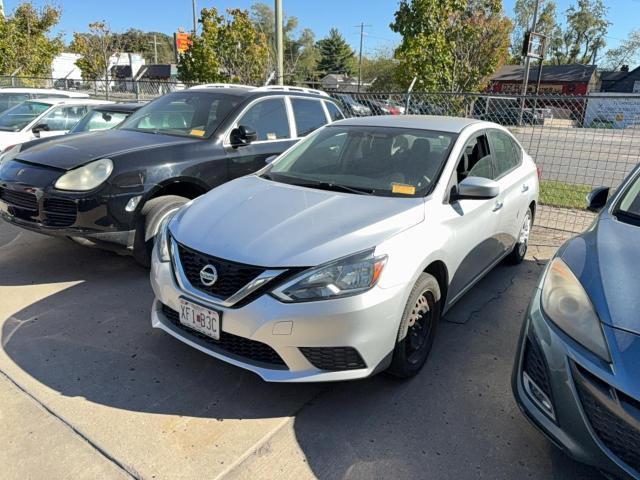 3N1AB7AP7GY267688 - 2016 NISSAN SENTRA S 银色 照片 12