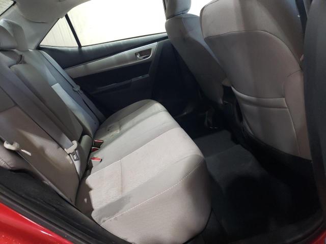 2T1BURHE8FC400503 - 2015 TOYOTA COROLLA L BURGUNDY photo 10