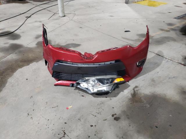 2T1BURHE8FC400503 - 2015 TOYOTA COROLLA L BURGUNDY photo 12