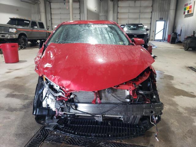 2T1BURHE8FC400503 - 2015 TOYOTA COROLLA L BURGUNDY photo 5