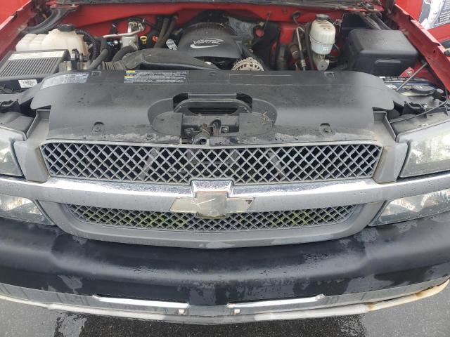 1GCHK29U64E294799 - 2004 CHEVROLET SILVERADO K2500 HEAVY DUTY RED photo 11