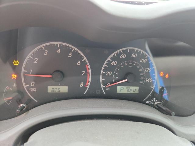 JTDBL40E599072825 - 2009 TOYOTA COROLLA BASE Қызыл фото 9