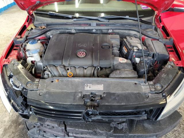 3VWBP7AJ5CM302371 - 2012 VOLKSWAGEN JETTA SE Qırmızı foto 11