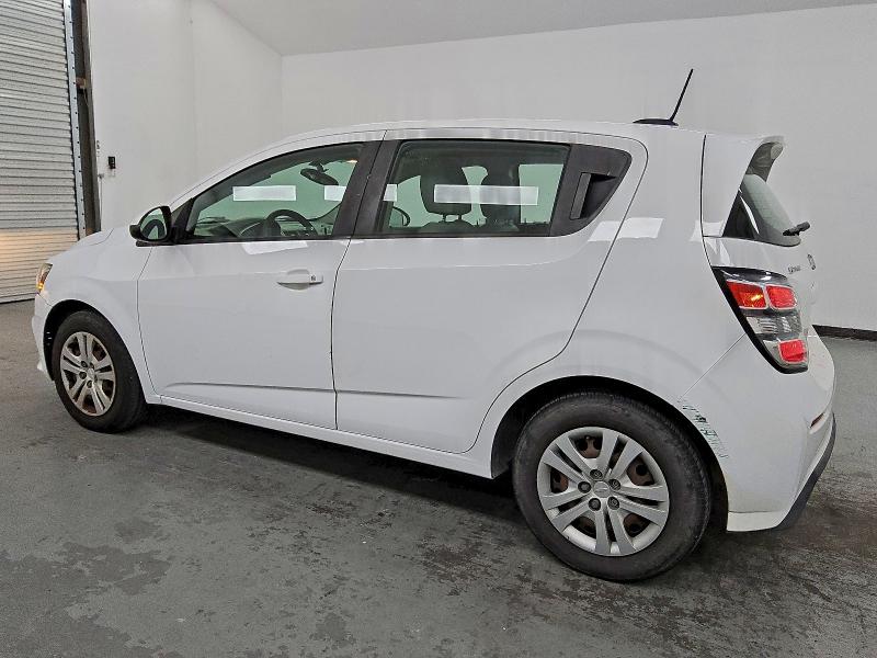 1G1JG6SB6K4143055 - 2019 CHEVROLET SONIC WHITE photo 2