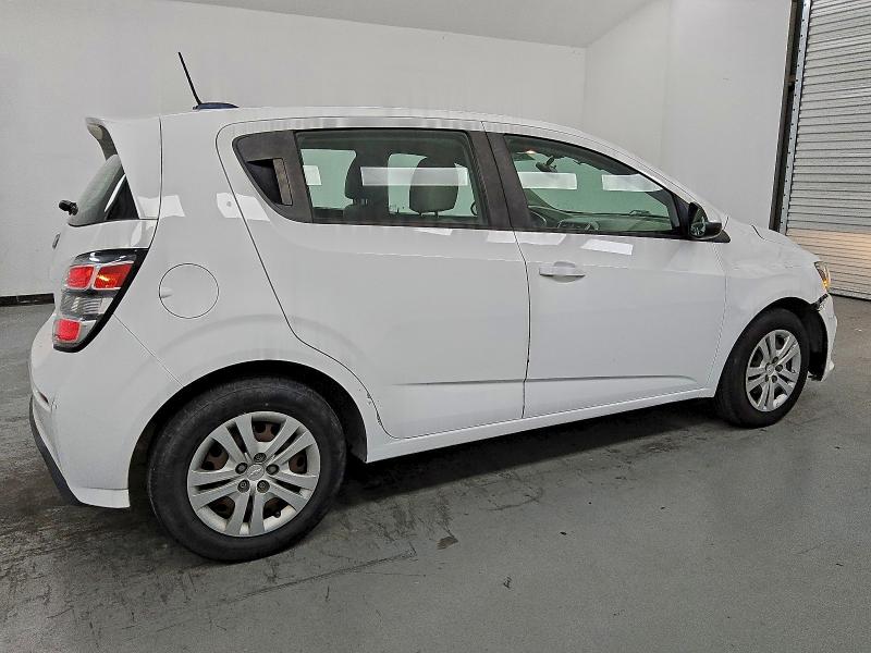 1G1JG6SB6K4143055 - 2019 CHEVROLET SONIC WHITE photo 3