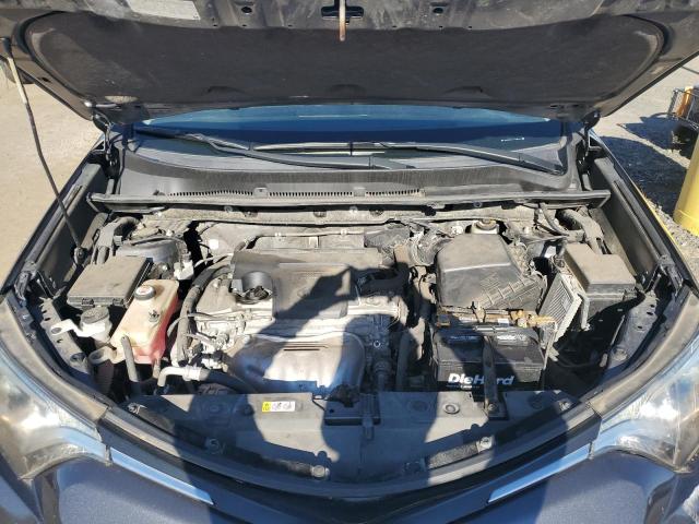 JTMZFREV5JJ738466 - 2018 TOYOTA RAV4 LE ნაცრისფერი ფოტო 12