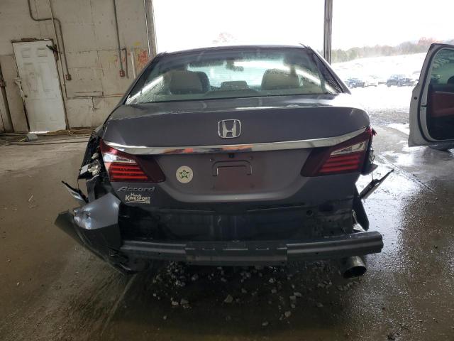 1HGCR2F31GA153847 - 2016 HONDA ACCORD LX Մոխրագույն լուսանկար 6