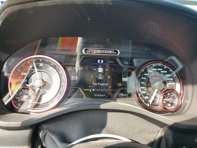 1C6SRFLT4LN403520 - 2020 RAM 1500 REBEL Plata foto 9