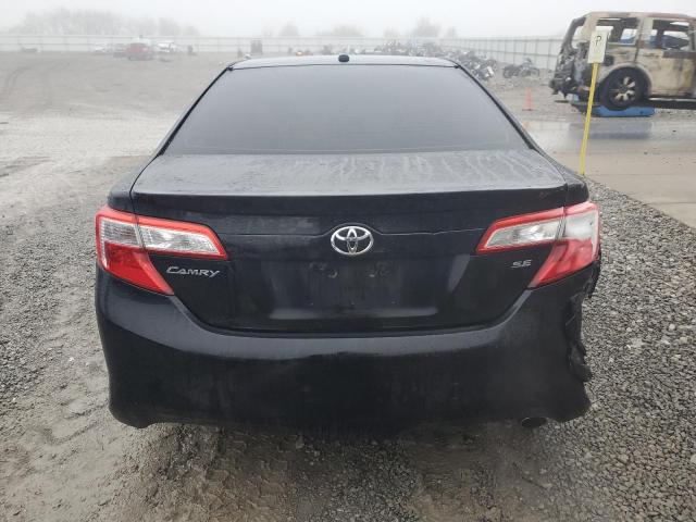 4T1BF1FK7CU094845 - 2012 TOYOTA CAMRY BASE BLACK photo 6