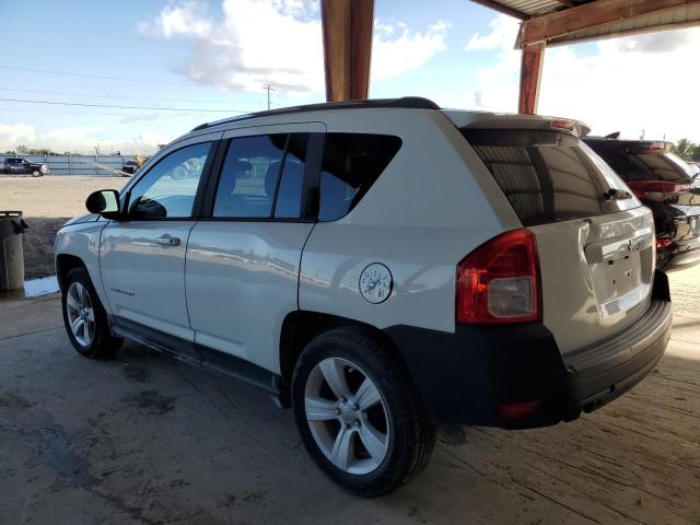 1C4NJCBA8CD661170 - 2012 JEEP COMPASS SPORT Biały zdjęcie 2