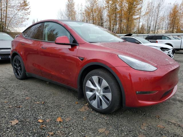 7SAYGDEE4RF983857 - 2024 TESLA MODEL Y 红色 照片 4