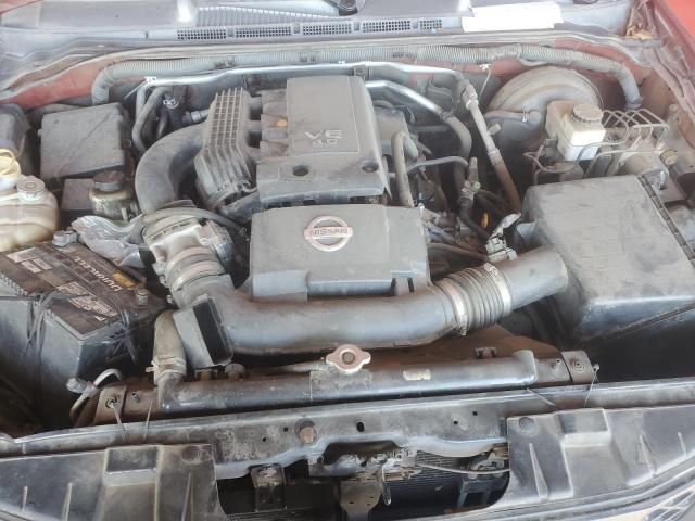 5N1AR18U87C629453 - 2007 NISSAN PATHFINDER LE Կարմիր լուսանկար 12