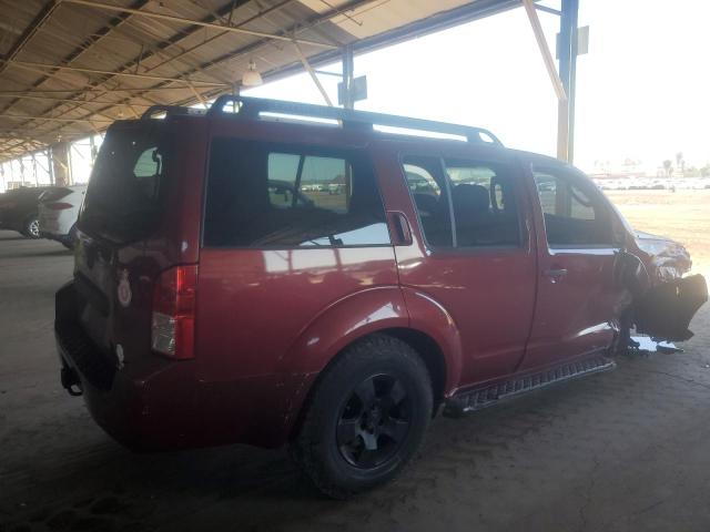 5N1AR18U87C629453 - 2007 NISSAN PATHFINDER LE Կարմիր լուսանկար 3