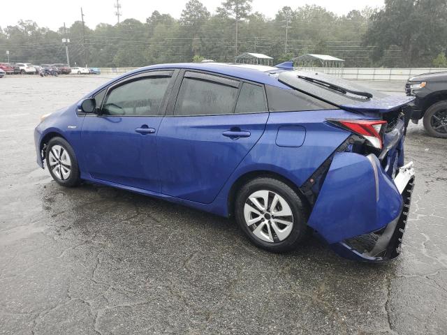 JTDKARFU9G3505709 - 2016 TOYOTA PRIUS BLUE photo 2