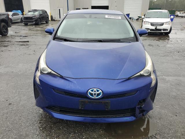 JTDKARFU9G3505709 - 2016 TOYOTA PRIUS BLUE photo 5