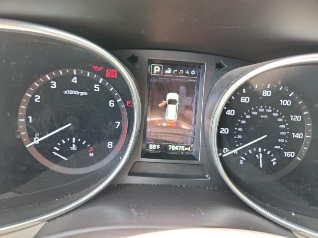 5XYZUDLB3HG462560 - 2017 HYUNDAI SANTA FE S შავი ფოტო 9