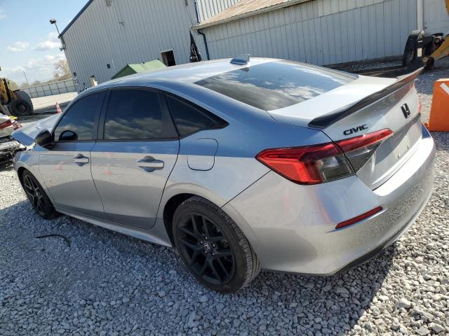 2HGFE2F58NH559892 - 2022 HONDA CIVIC SPORT SILVER photo 2