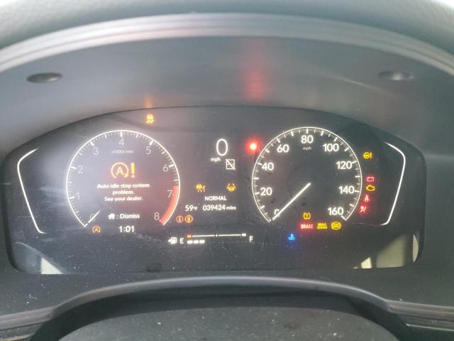 2HGFE2F58NH559892 - 2022 HONDA CIVIC SPORT SILVER photo 9