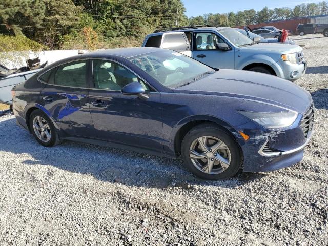 5NPEG4JA6MH083118 - 2021 HYUNDAI SONATA SE Blau Foto 4