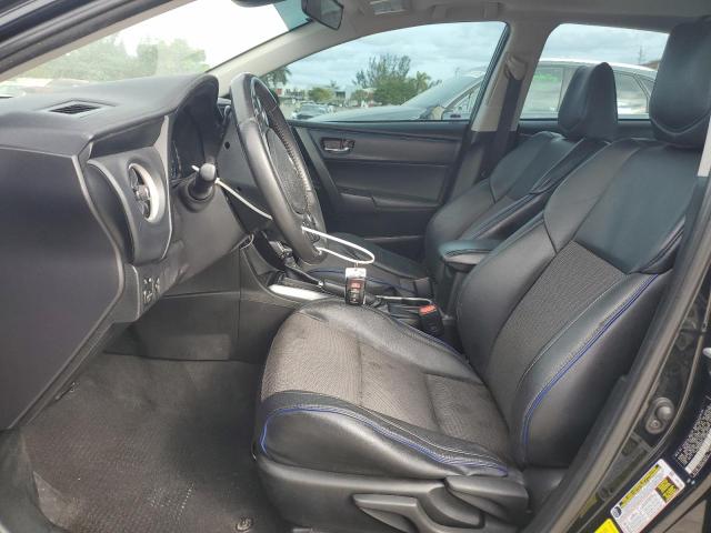 5YFBURHE3JP760142 - 2018 TOYOTA COROLLA L BLACK photo 7