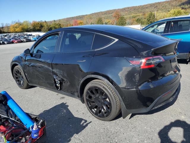 5YJYGDEE8MF125670 - 2021 TESLA MODEL Y Czarny zdjęcie 2