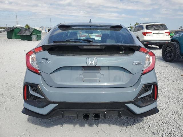 SHHFK7H99LU417525 - 2020 HONDA CIVIC SPORT TOURING GRAY photo 6