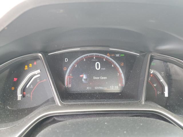 SHHFK7H99LU417525 - 2020 HONDA CIVIC SPORT TOURING GRAY photo 9