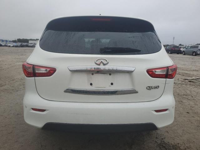 5N1AL0MN5FC526130 - 2015 INFINITI QX60 WHITE photo 6